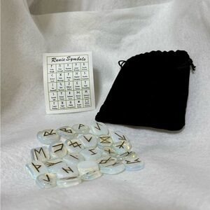 Opalite Rune Set